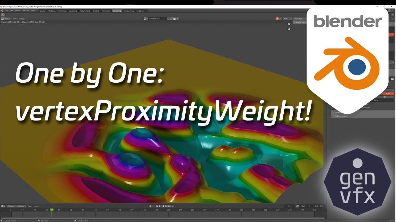 ONE BY ONE: The vertexWeightProximity Modifier!  Unsurprisingly, it's good.  Really good!