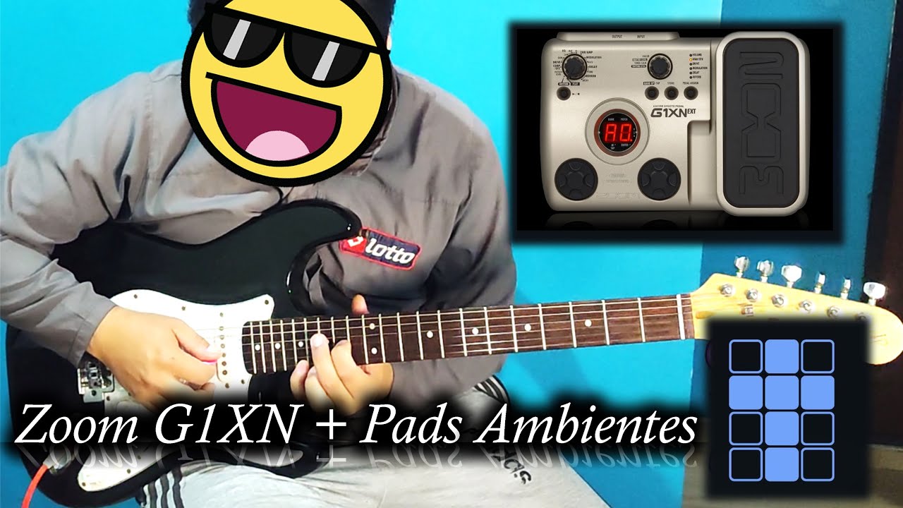 ✅Zoom G1XNext #9🎧Así suena🎸en 2026 con Pads Ambiente✅