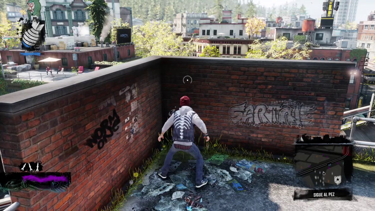 inFAMOUS Second Son  desbloqueando la chaqueta de cole