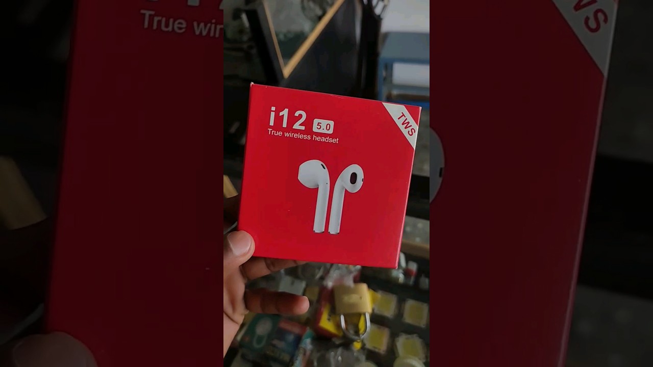 TWS i12 True Wireless Headset | Unboxing first look 🔥