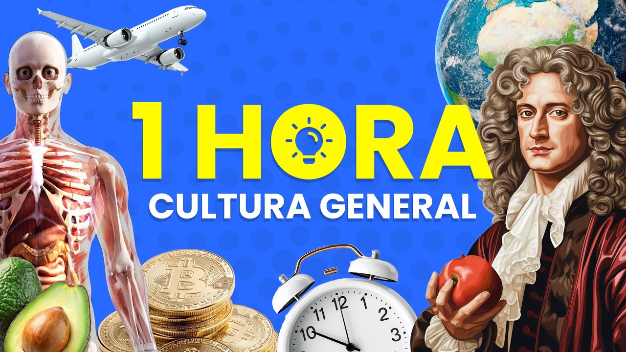 1 Hora de CULTURA GENERAL ⏱️ - 60 Minutos para Aprender Cultura General🗽📚🧠