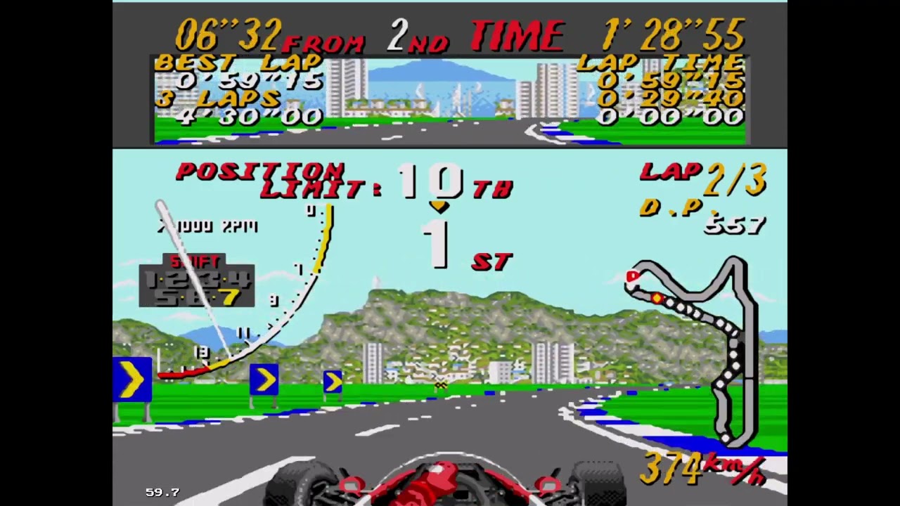 Super Monaco GP (Genesis) speedrun: 6:14