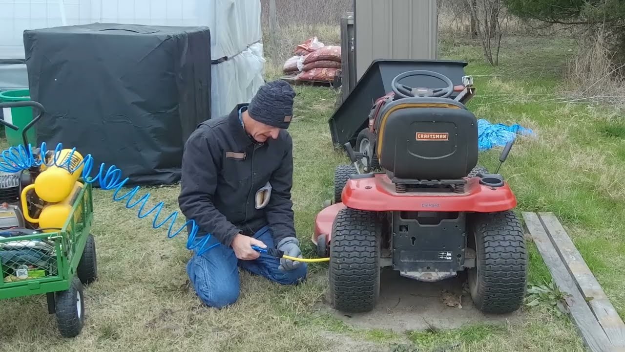 Our Property #771 Mowing the fence line