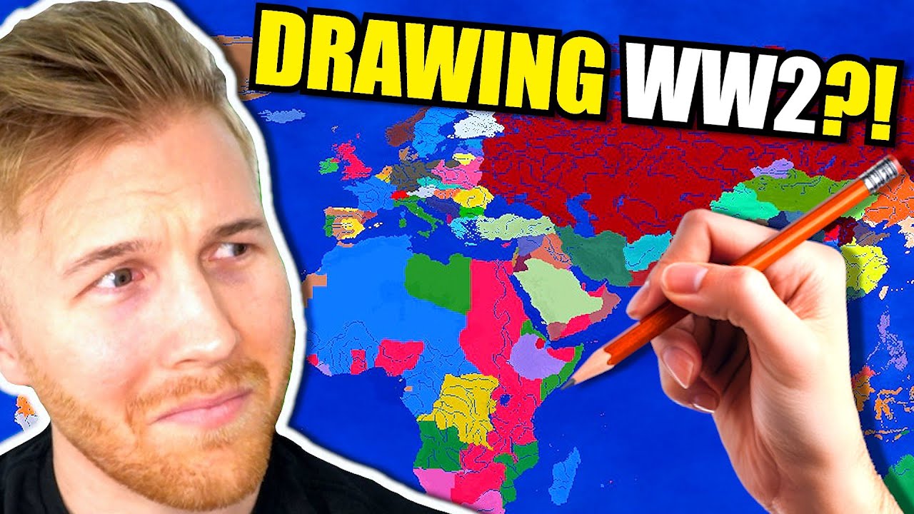Что, если бы Вторую мировую войну вели РИСУНКИ империй?! (Doodle Empires)
