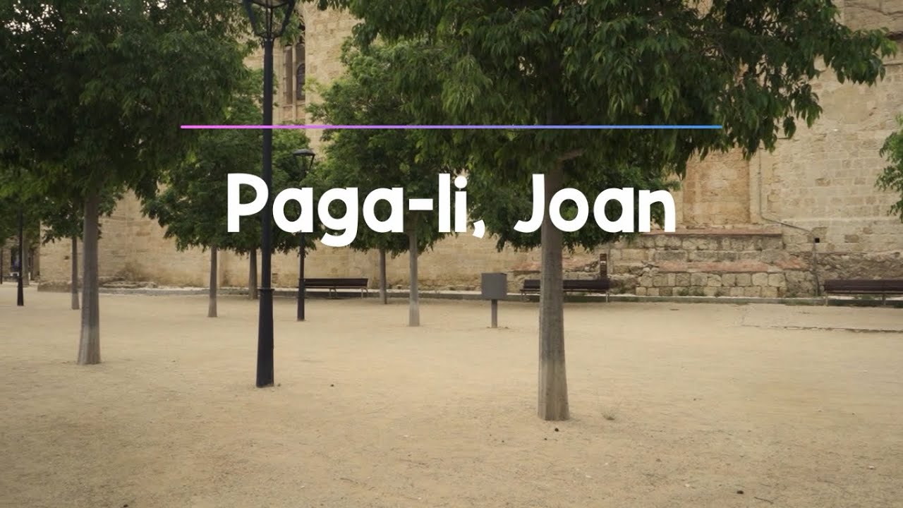 Paga-li, Joan. Ball del vano i el ram 2020 #SantPereAcasaSTC