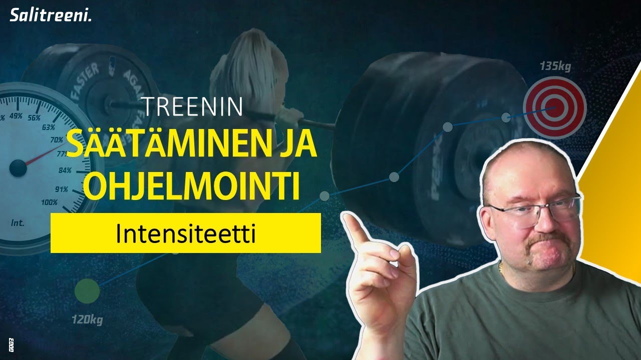 Treenin säätäminen ja ohjelmointi - Intensiteetti