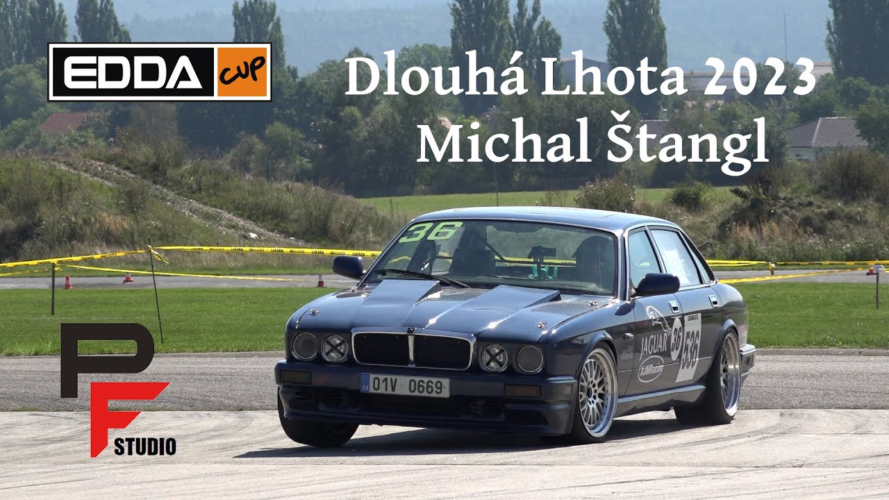 Michal Štangl - Jaguar XJR 3.6 - EDDA CUP Dlouhá Lhota 2023