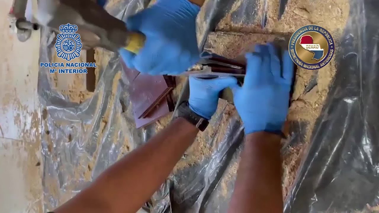 Interceptan en Paraguay 165 kilos de cocaína en maderas