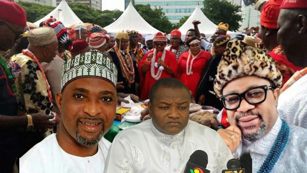 IGBO GIRL WHO REASONS LIKE BABY HAS DESRESPECTED GHANAIANS BCUS OF THAT BY FORCE FAKE IGBO KING