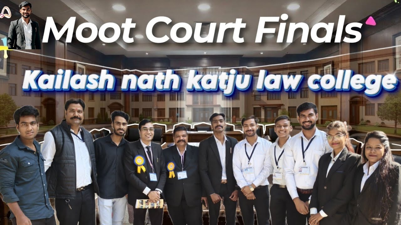 Moot Court Competition finals in k.n.k.l.c. ratalm#youtube #mootcourt #law 