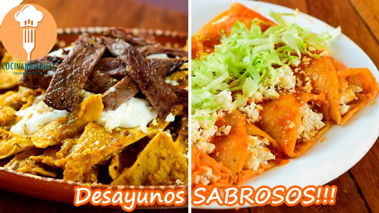 Desayuna Sabrosa con Estas 2 Recetas