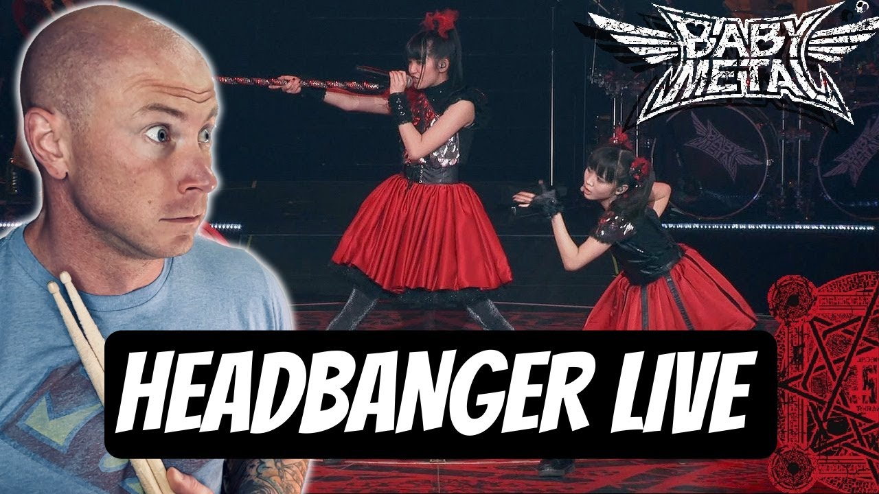 Drummer Reacts To - BABYMETAL HEADBANGER LIVE FIRST TIME HEARING Reaction