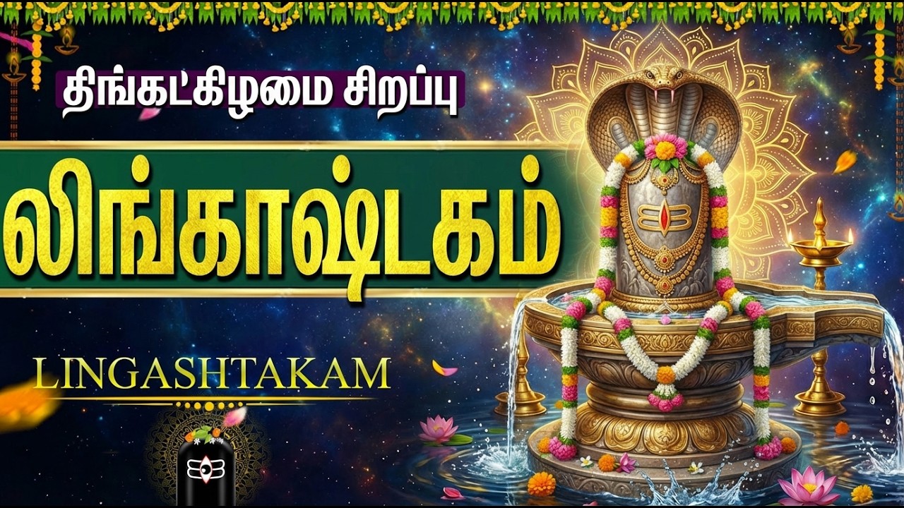 Monday Sivan Tamil Devotional Songs | Lingashtakam | Powerful Lord Shiva Bakthi Padalgal