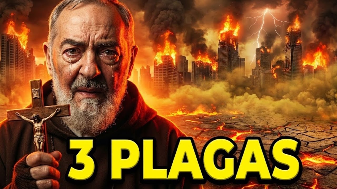 URGENTE – Las 3 plagas que el Padre Pío vio para 2026 y ya comenzaron