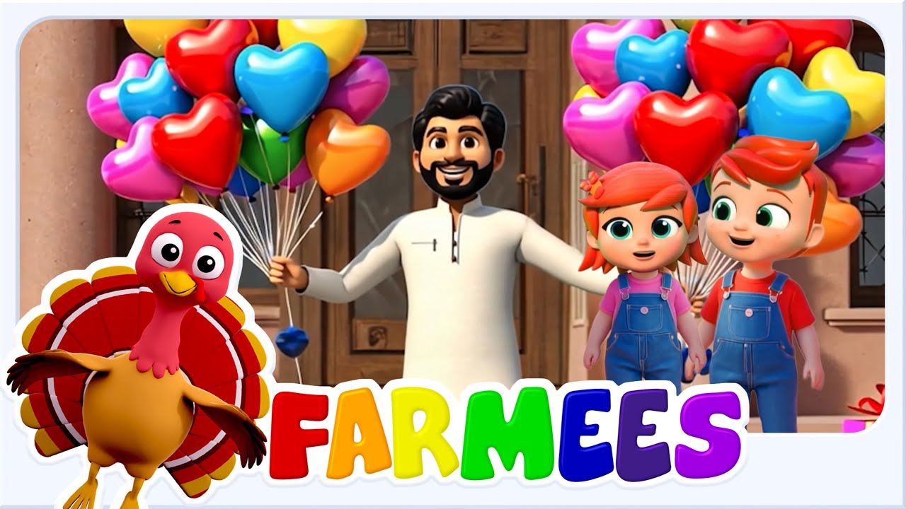 Gubbare Wala Aaya, गुब्बारे वाला, Ek Mota Hathi, Farmees Sunny Barn Hindi Nursery Rhymes for Babies