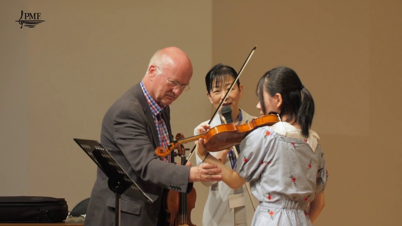 [PMF 2019] Open Masterclass ~Violin(2)~ ／ PMF公開マスタークラス～ヴァイオリン(2)～