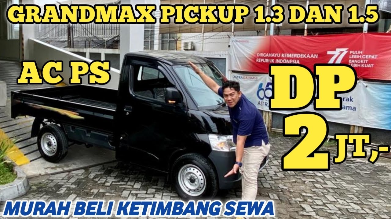 GRANDMAX PICKUP AC PS CUMAN 2 JUTA‼️ CICILAN 100 RIBUAN SEMUA UNIT LEBIH BAIK BELI DARI PADA SEWA