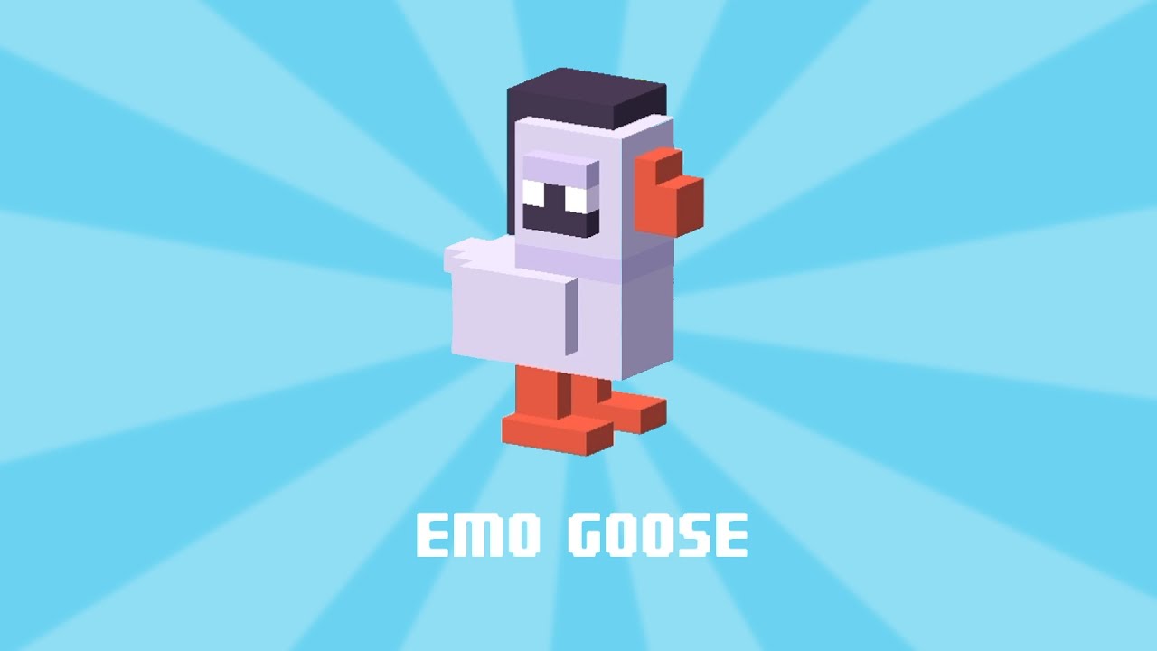 📘 Crossy Road Castle Sticker Book — Unlocking The Emo Goose From The Unihorse Castle