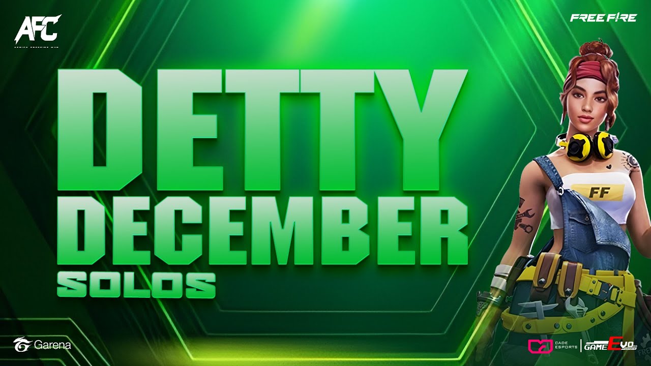 FF Detty Royale Tournament | Solo BR Grand finals🔥🇳🇬 | Detty December Showdown