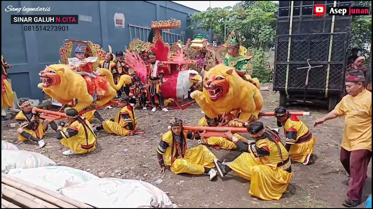 Aktraksi Sisingaan Sinar Galuh N.Cita Live show Kp.Panyalin Banyu_Telagasari Karawang