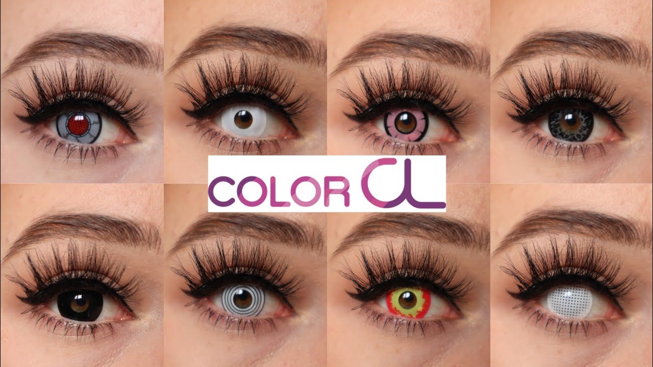 Coloured Contacts Haul For Cosplay/Halloween | ColorCL Contacts review