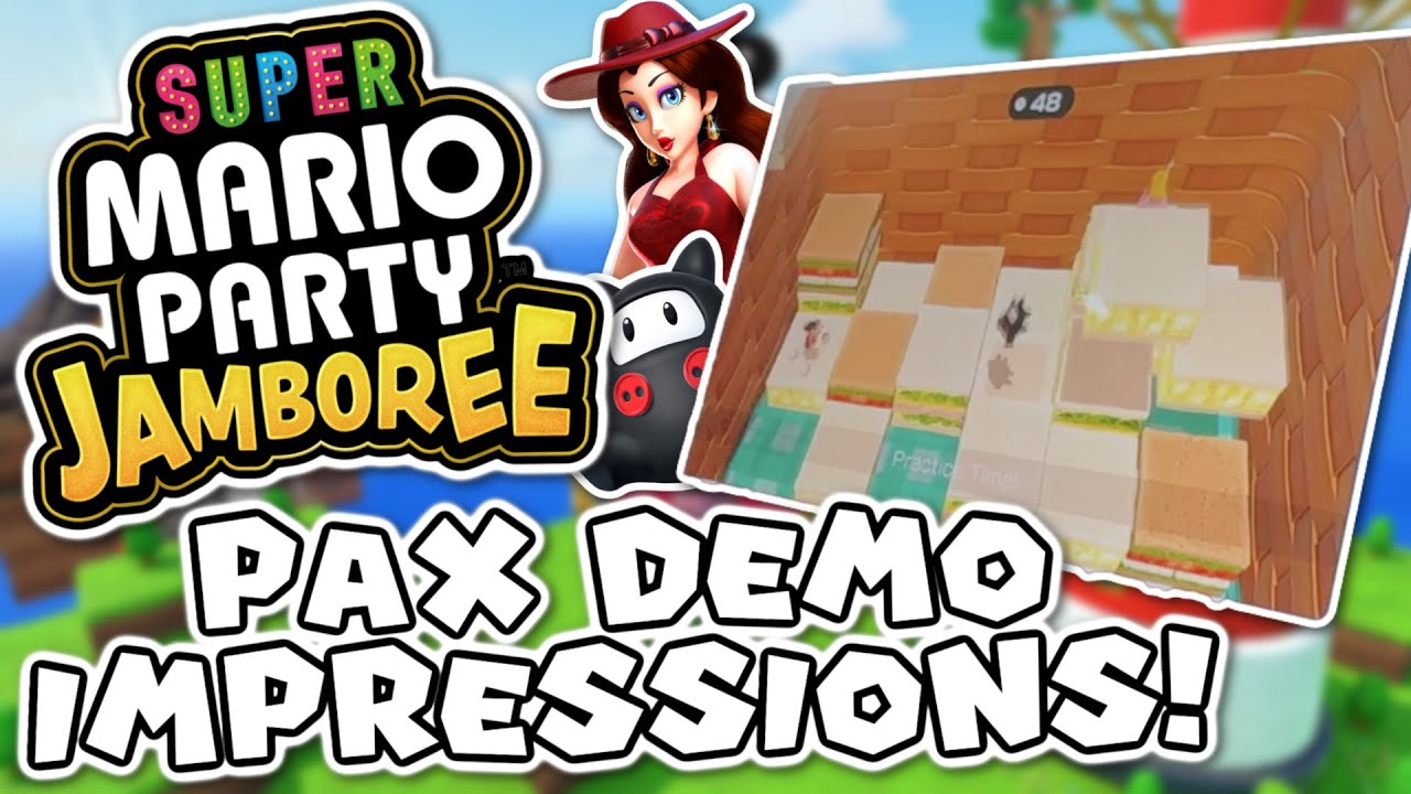 Super Mario Party Jamboree PAX WEST FIRST IMPRESSIONS! (Feat @ToonTris) -  ZakPak