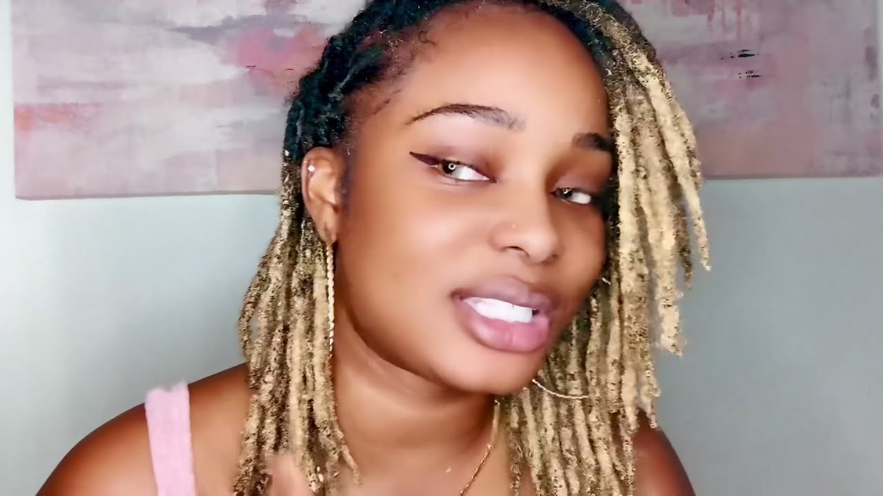 Hair Paint Wax On Locs |  Alternative for Bleaching Locs