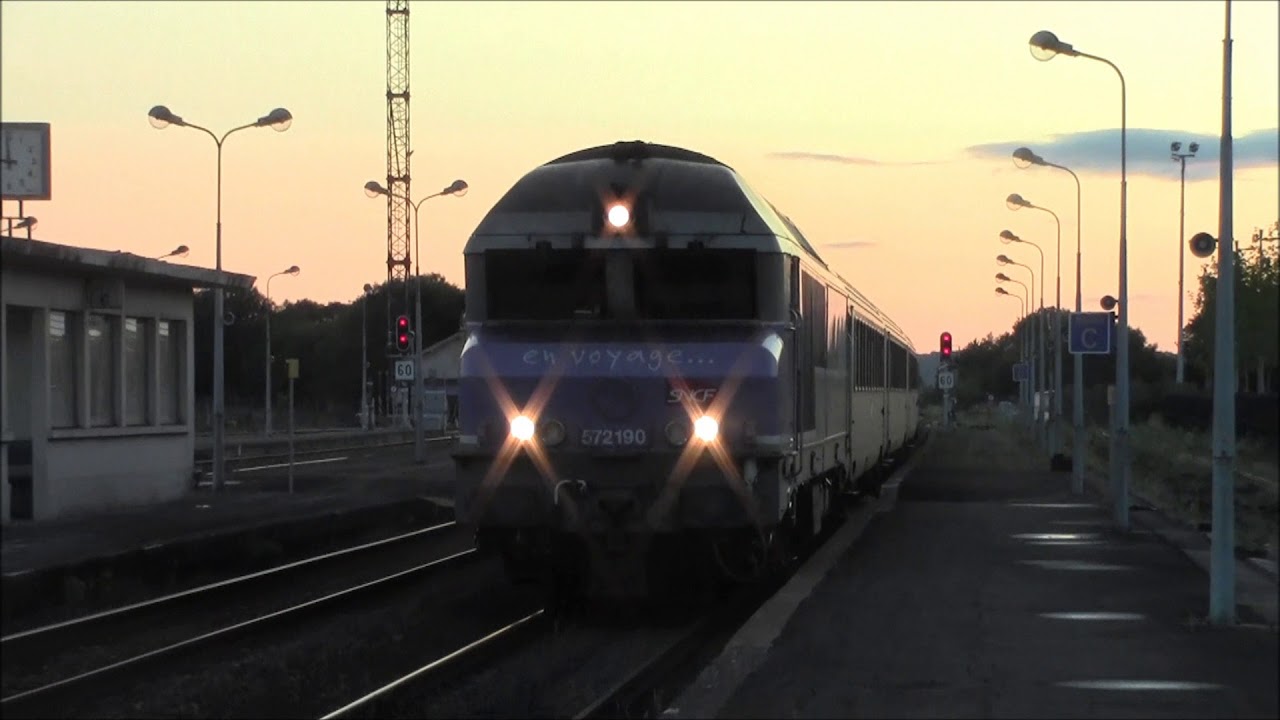 Diesel-hauled passenger trains in Northern France 2005 2017