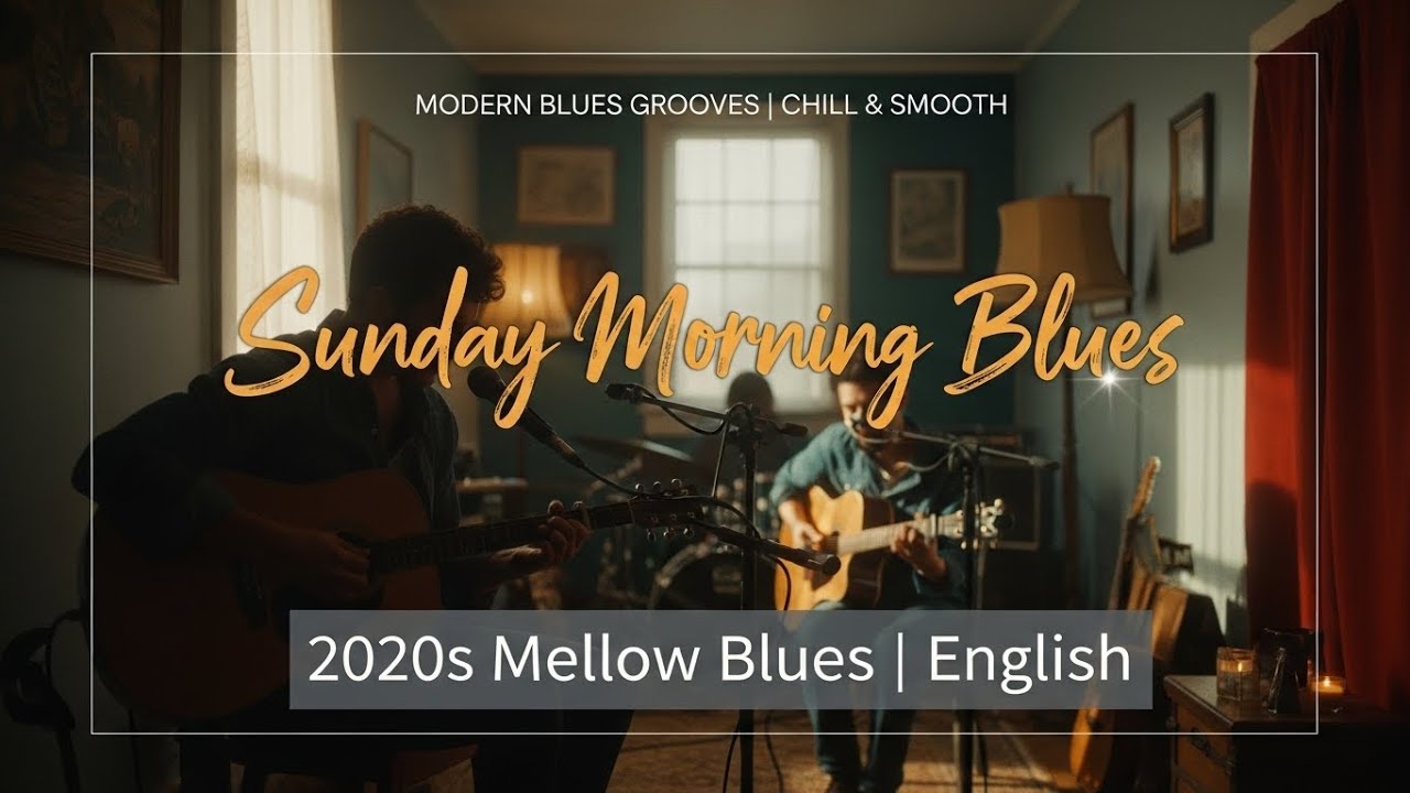 Sunday Morning Blues - Mellow 2020s Blues Track (Chill & Relaxing)