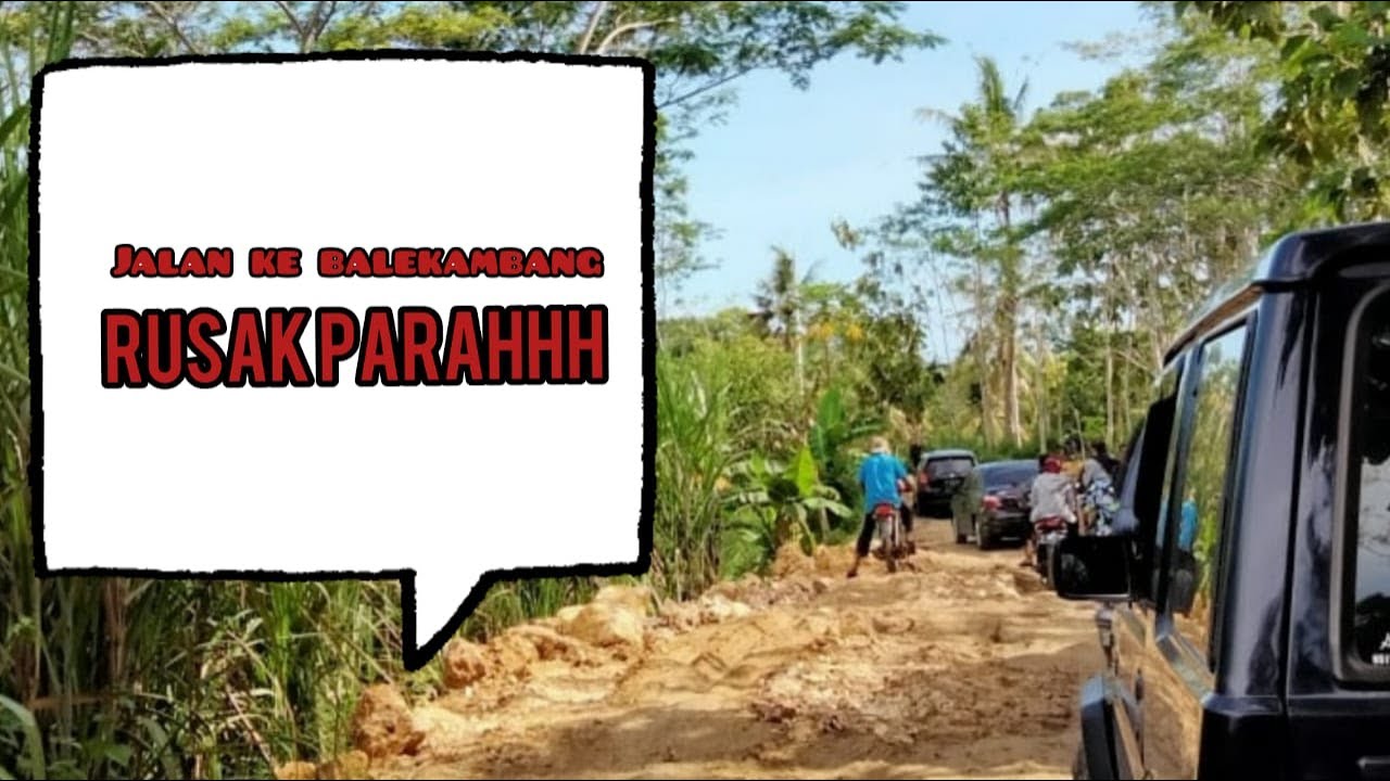 JALAN KE PANTAI BALEKAMBANG RUSAK!! #desasrigonco#jalurlintasselatanmalang#perkembangan