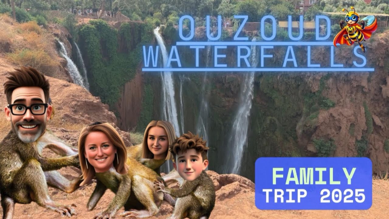 Magical Day at Ouzoud Waterfalls | Family Adventure in Morocco&rsquo;s Atlas Mountains 🌄🐒