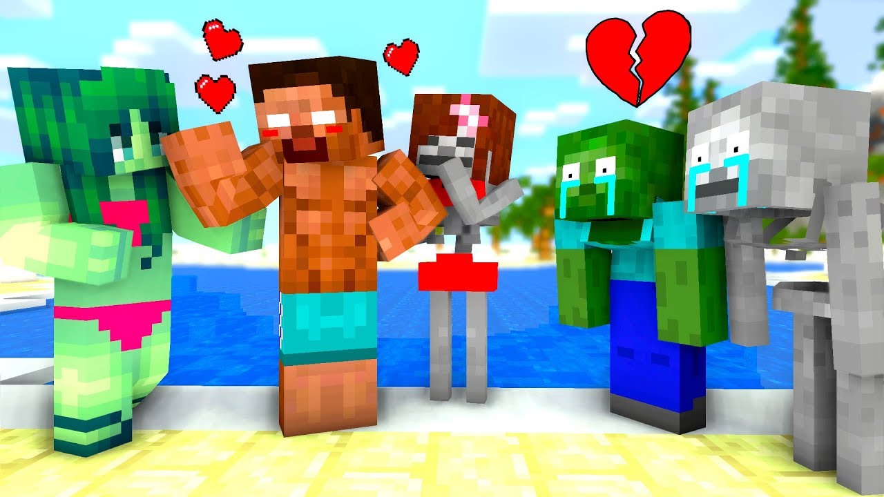 Swimming Challenge - Minecraft Animation