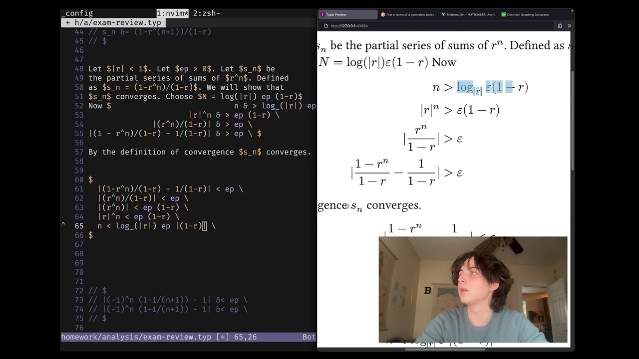 Robotics Homework, then ~~REAL ANALYSIS~~