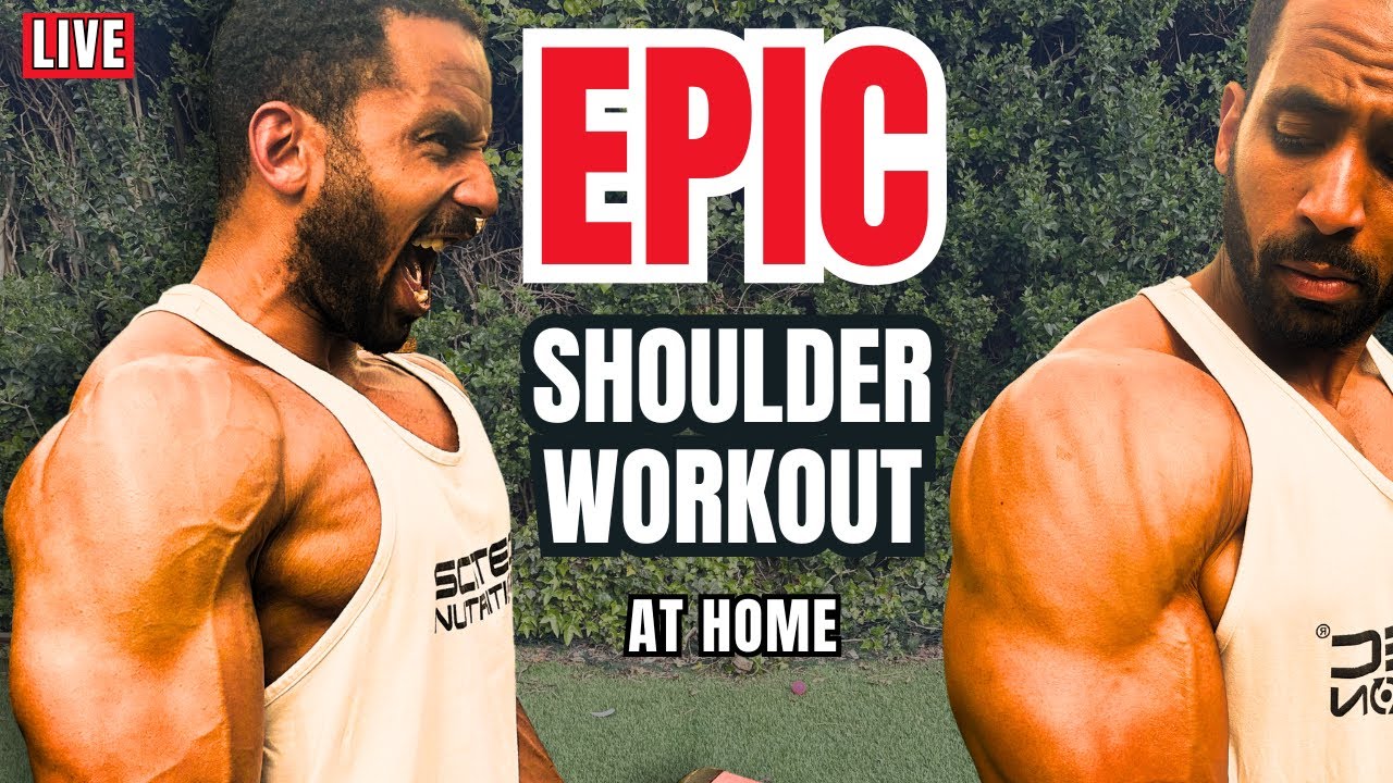 EPIC Shoulder Shred Home Workout | Under 30 minutes