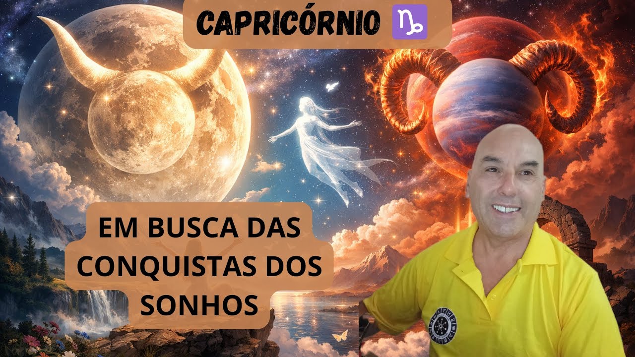 Capricórnio, as conquistas mundanas dependem só de ti, o seu sucesso só depende de você mesmo.