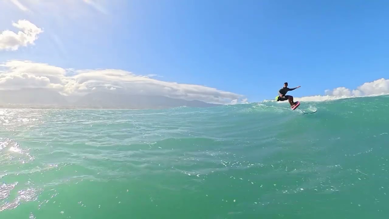 Parawing on the New Go Foil Nalu 697 at Ka'a