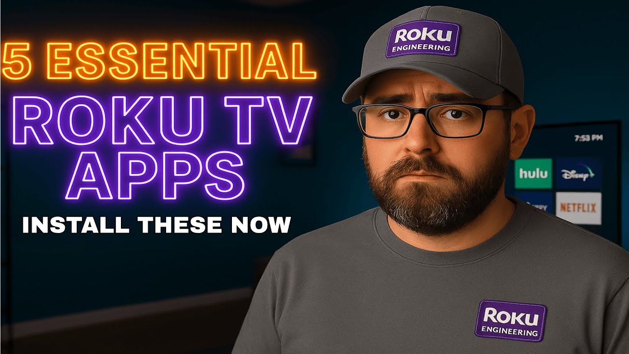 5 самых НЕОБХОДИМЫХ приложений для ROKU TV в 2025 году!