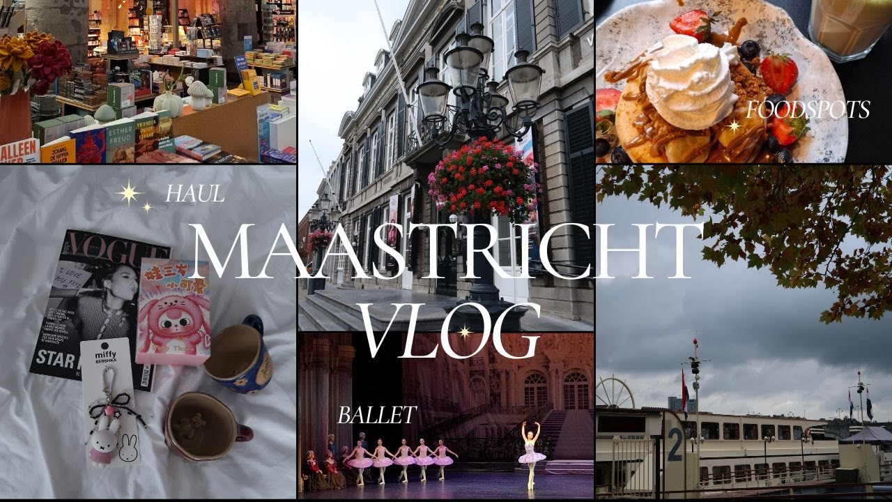 maastricht VLOG 2025: city shopping, haul, foodspots, ship tour, ballet (chill lofi, only music) ⋆.˚