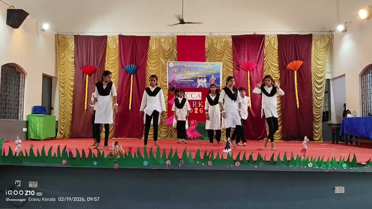 Yoga demondatration#kids#school
