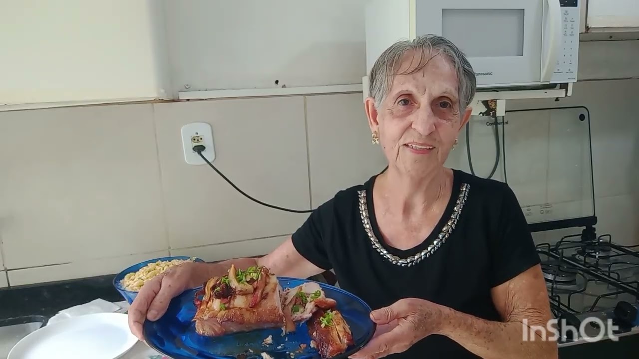 Lombo recheado!!! 😋♥️ Tá uma delícia 