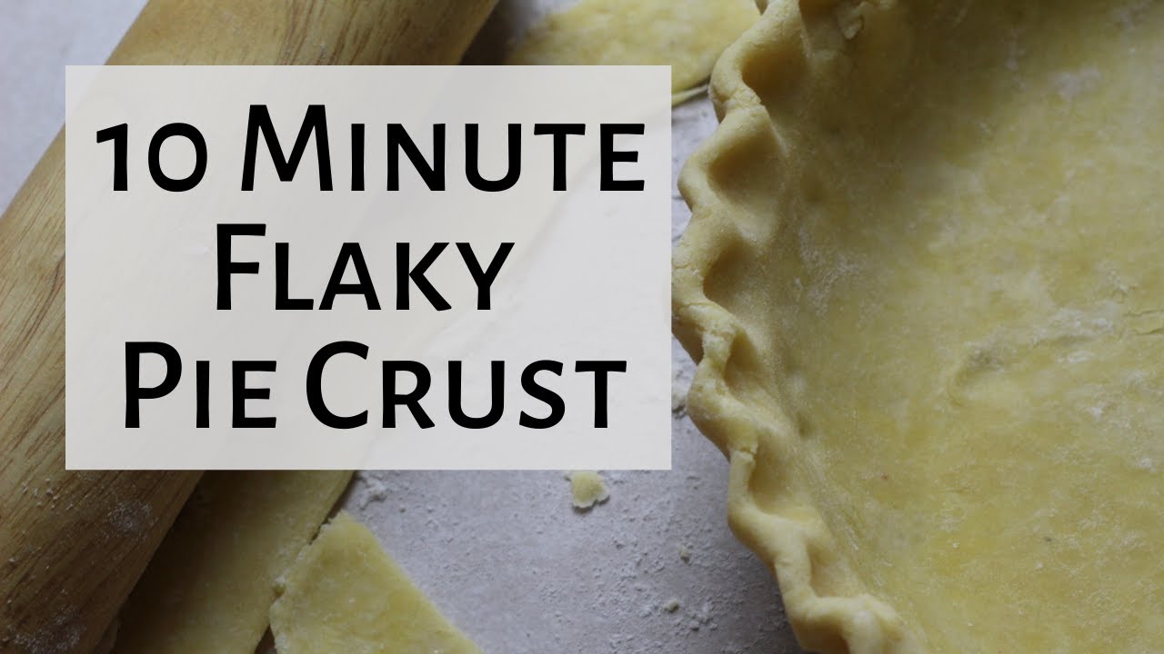 No Chill Pie Crust