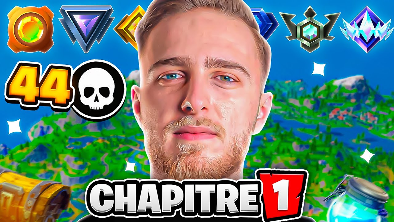 Je fais 44 KILLS sur le CHAPITRE 1 en Classé (la game de fou)