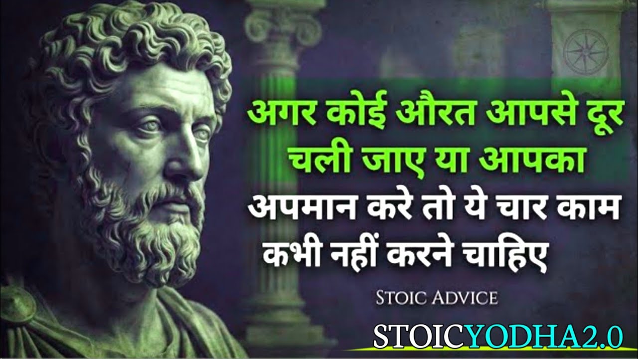 जब वो छोड़कर चली जाए तो ये 4 काम कभी मत करना | Stoic Advice