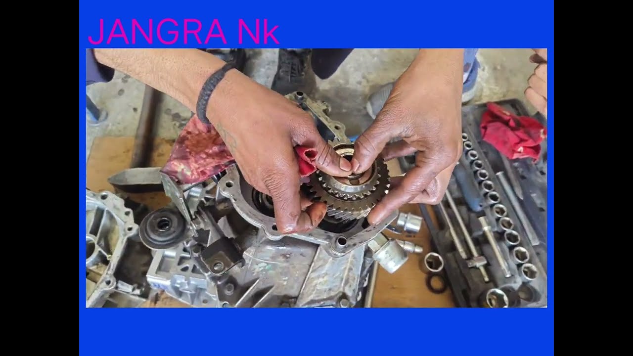 Tata Winger gear box repair । how to setting shifting system #automobile #tatagearbox