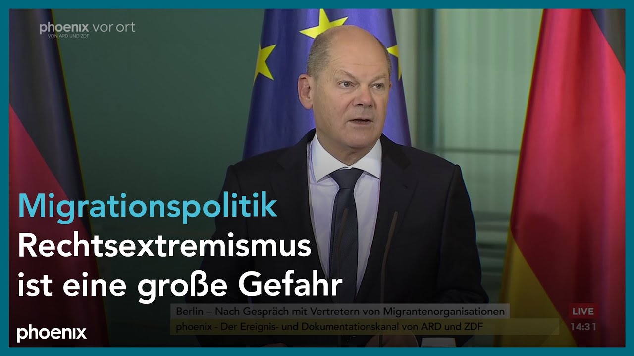 Migrationstreffen: Scholz und Alabali-Radovan (SPD) zur aktuellen Lage für Migrant:innen | 05.02.24