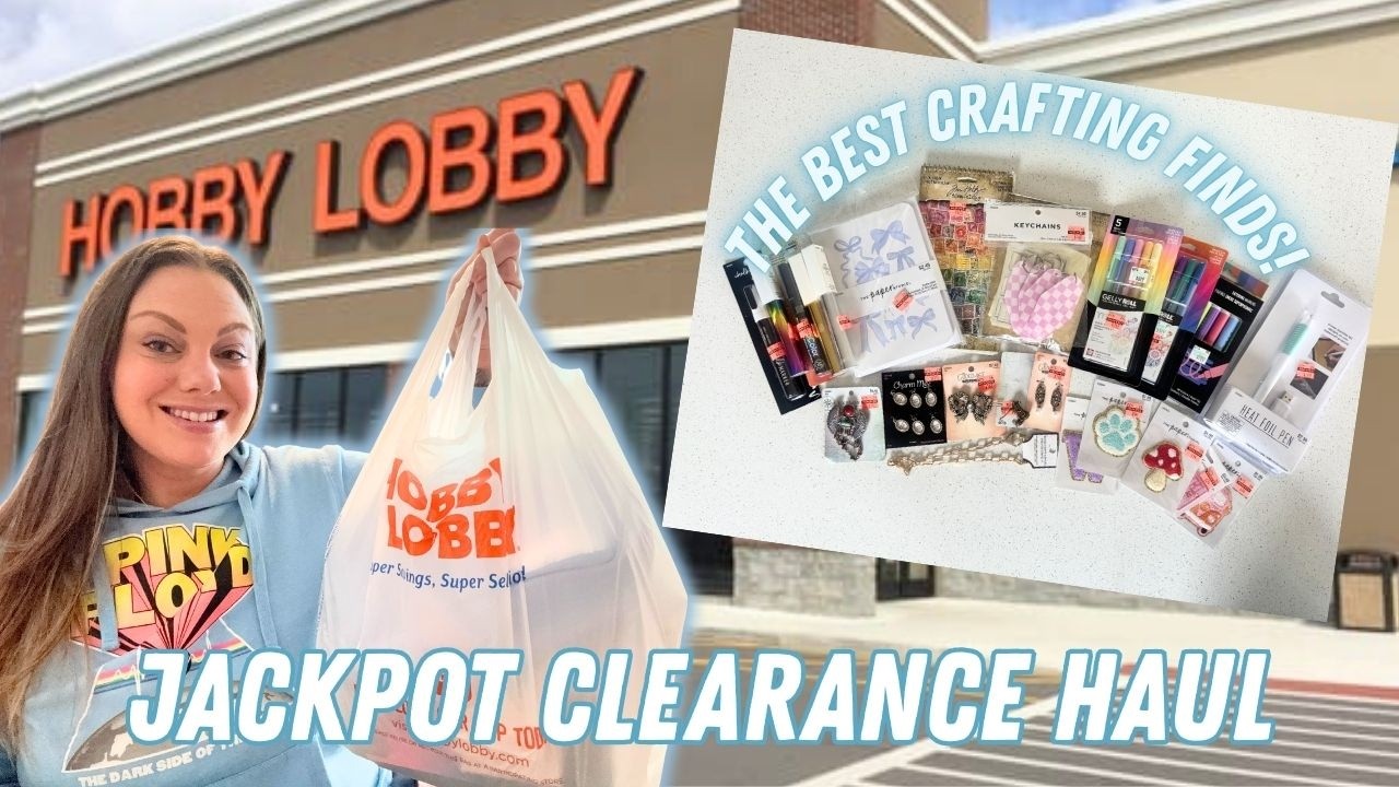 Распродажа в Hobby Lobby: лучшие находки для рукоделия! 🎰