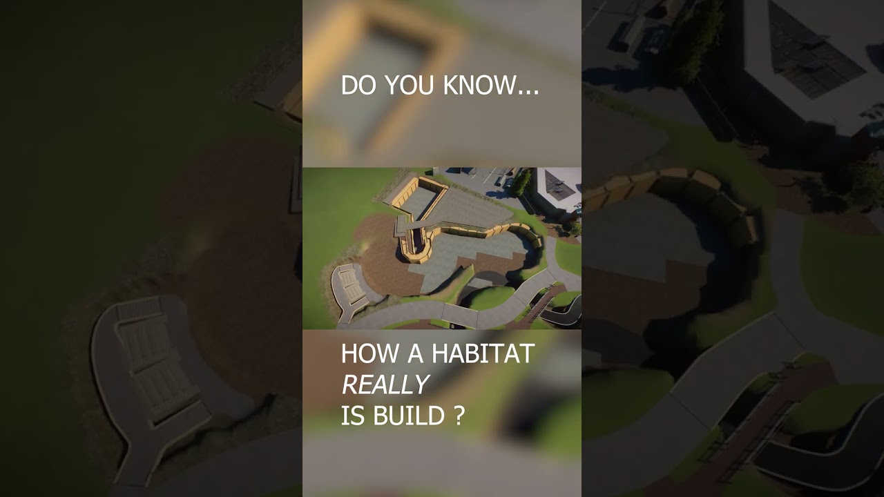 How a realistic habitat is build