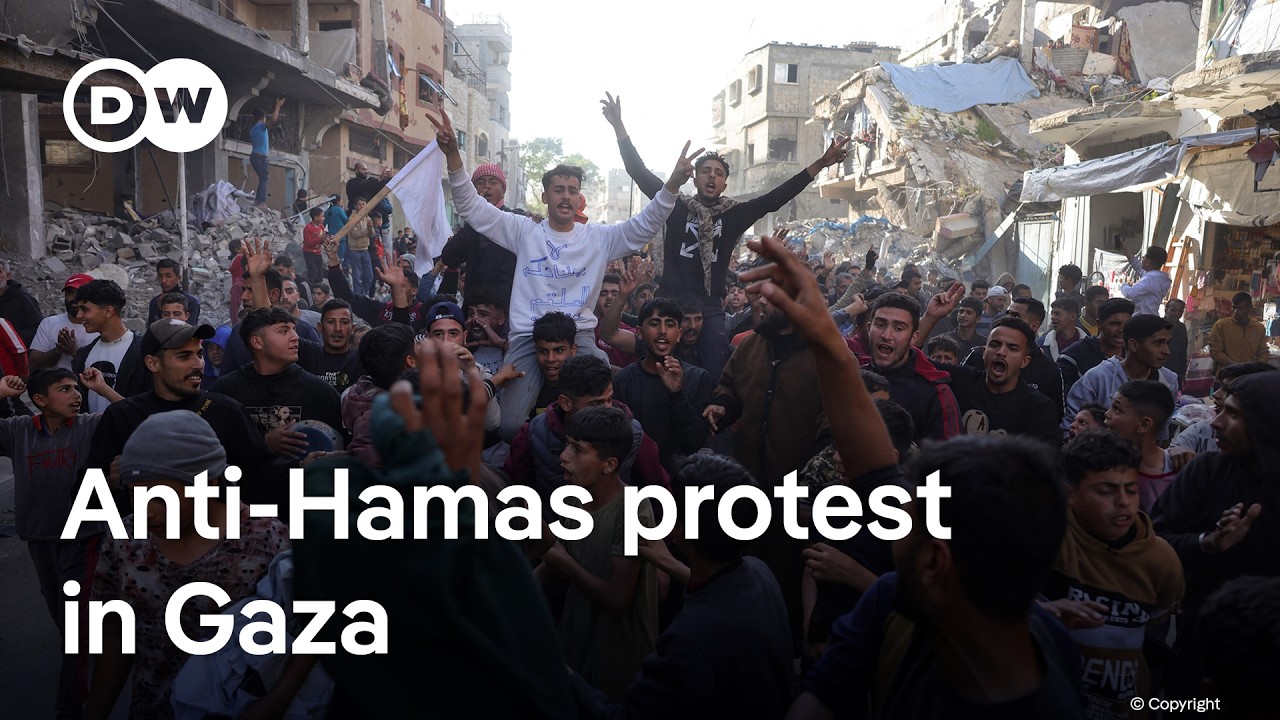 Can anti-Hamas protests in Gaza force Hamas back to the negotiating table with Israel? | DW News