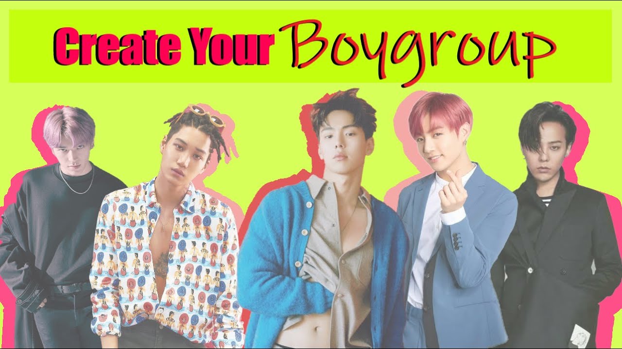 [ CHALLENGE KPOP ] CREATE YOUR KPOP GROUP |2| BOYS VERS.