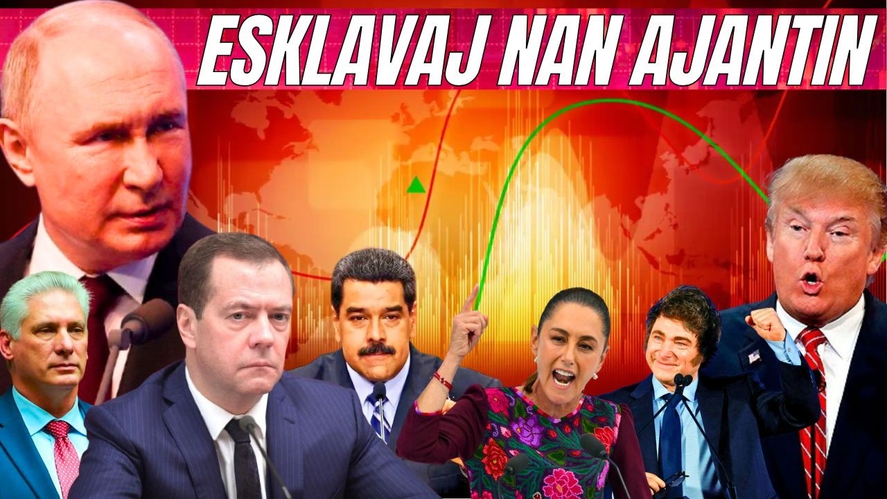 Milei tounen ak esklava nan Ajantin😱Dife e kriz nan 